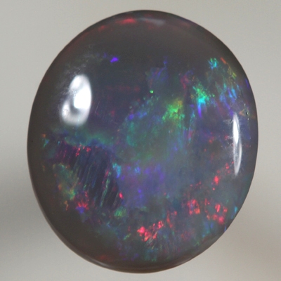 SOLID SEMI BLACK OPAL Sparkling bright multicolour